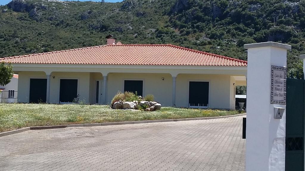 Casa Das Oliveiras Alvados Esterno foto